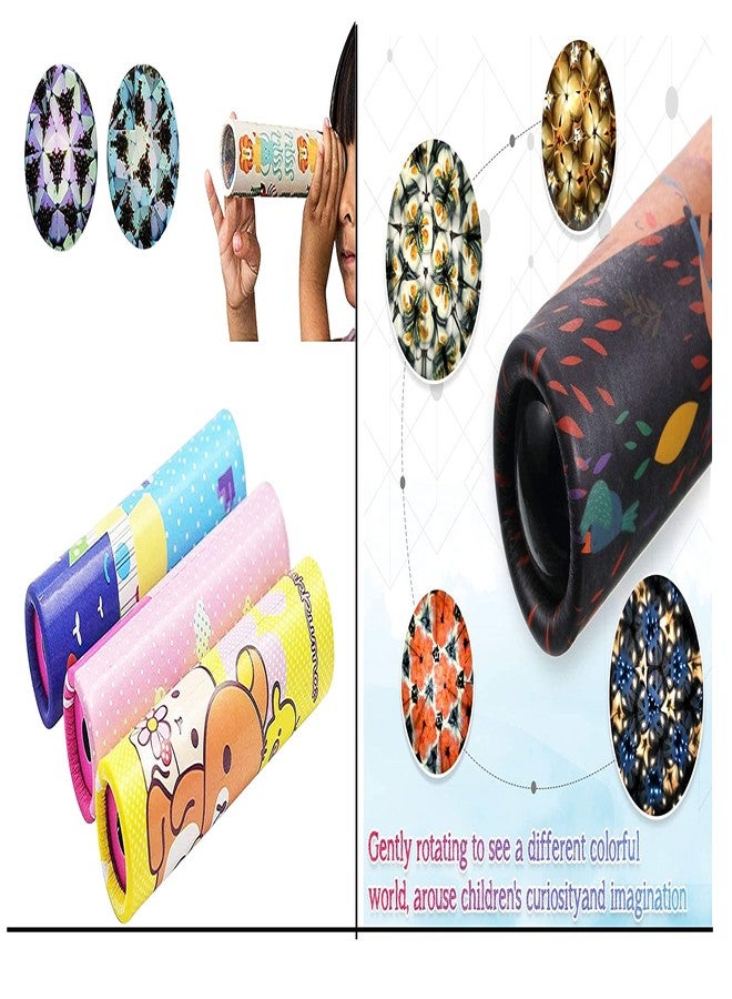 Karic Birthday Party Return Gifts - Pack of 2 Pcs Fun Magic Kaleidoscopes - Children Educational Science Toy,Plastic Multicolored - Image 5